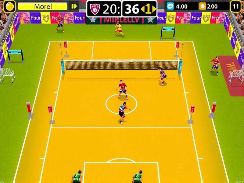 Deccan Volley Warriors Game Screenshot